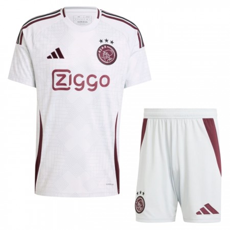 Koszulka Ajax Dziecięcy Trzeci 2024-25 Koszulki Piłkarskie Krótki Rękaw